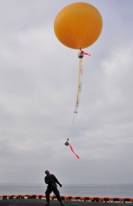 SkySat balloon launch
